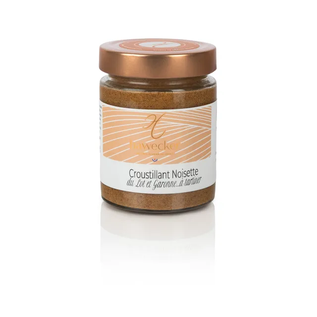hawecker-les-pots-tartiner-croustillant-noisette-p-te-tartiner-280g-pralin image 1