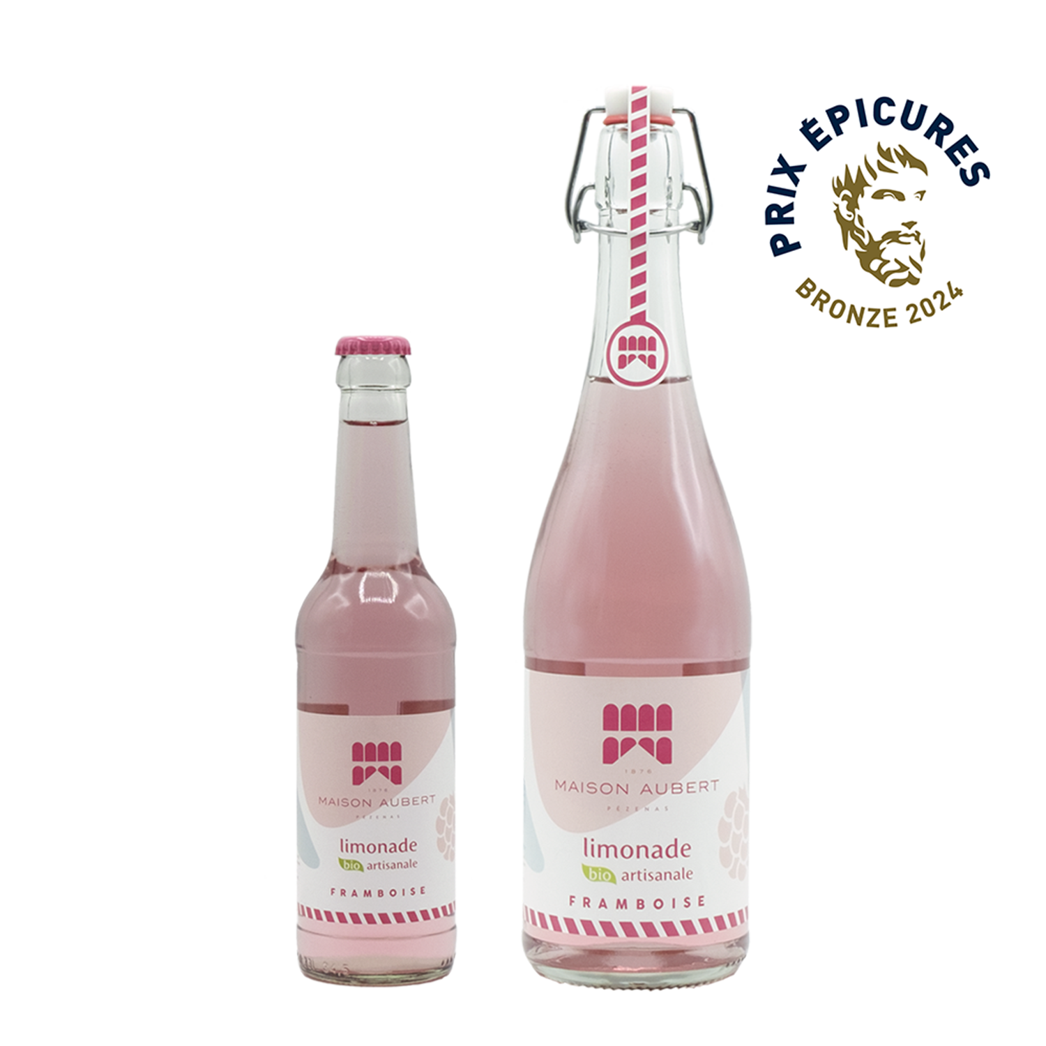maison-aubert-limonade-framboise-artisanale-bio-m-daille-2024 image 1