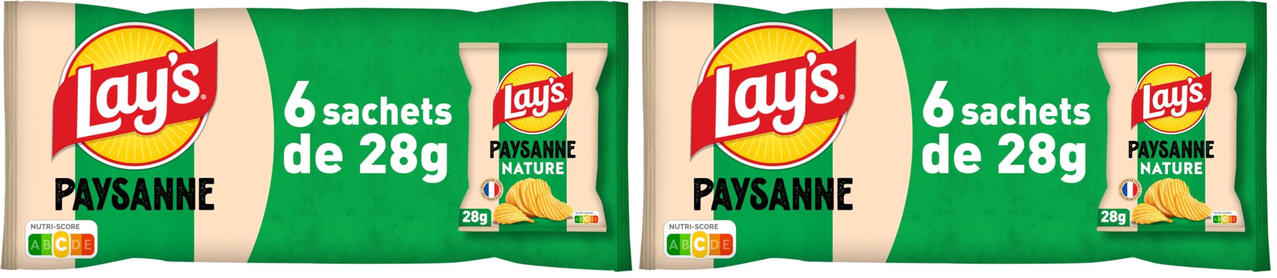 lay-s-format-individuel-paysanne-chips-ondul-es-6x28g-nature image 5